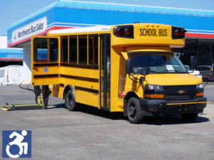 2024 Chevrolet Magellan 24 Passenger + 1 Wheelchair ADA School Bus - B16624