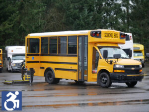 2024 Chevrolet Magellan 24 Passenger + 1 Wheelchair ADA School Bus - B16625