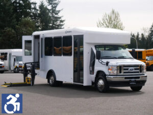 2024 Ford Endera 14 Passenger ADA Shuttle Bus - S28319