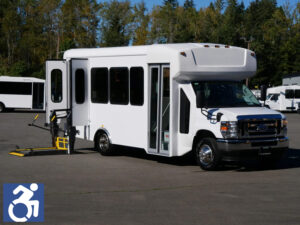 2025 HLE Coach 14 Passenger ADA Shuttle Bus - S33034