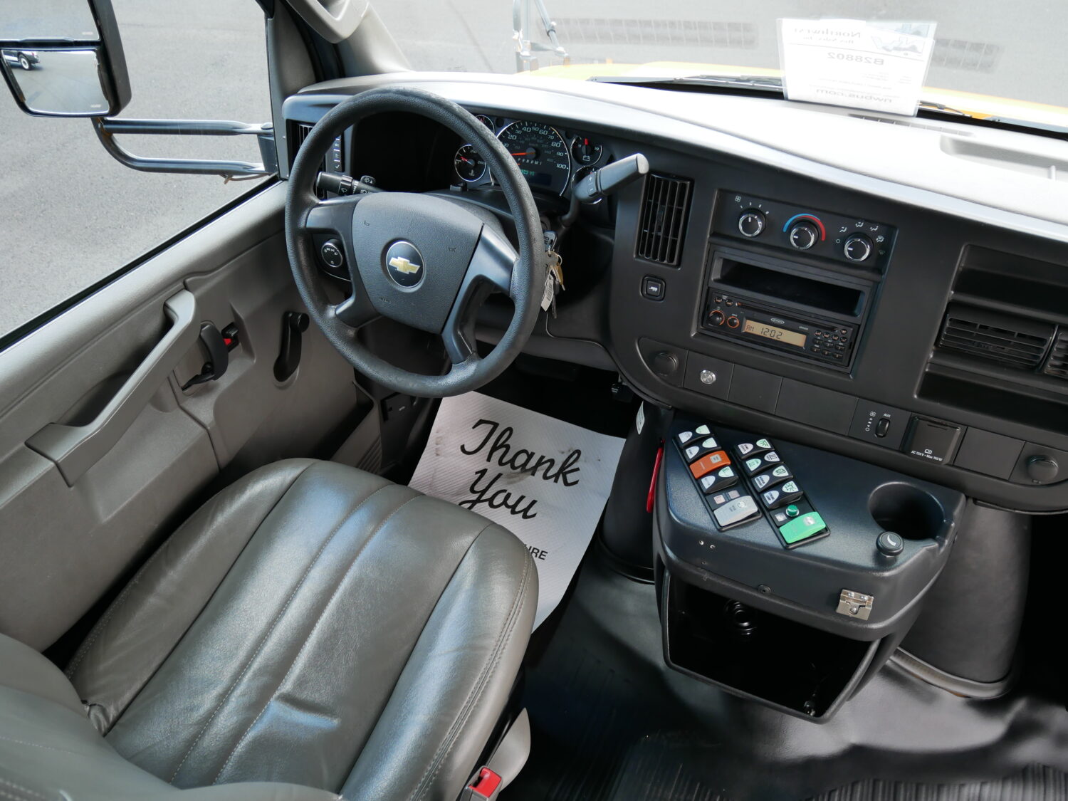 2016 Chevrolet Girardin 12 Passenger + 1 Wheelchair School Bus - B28802 - Image 5