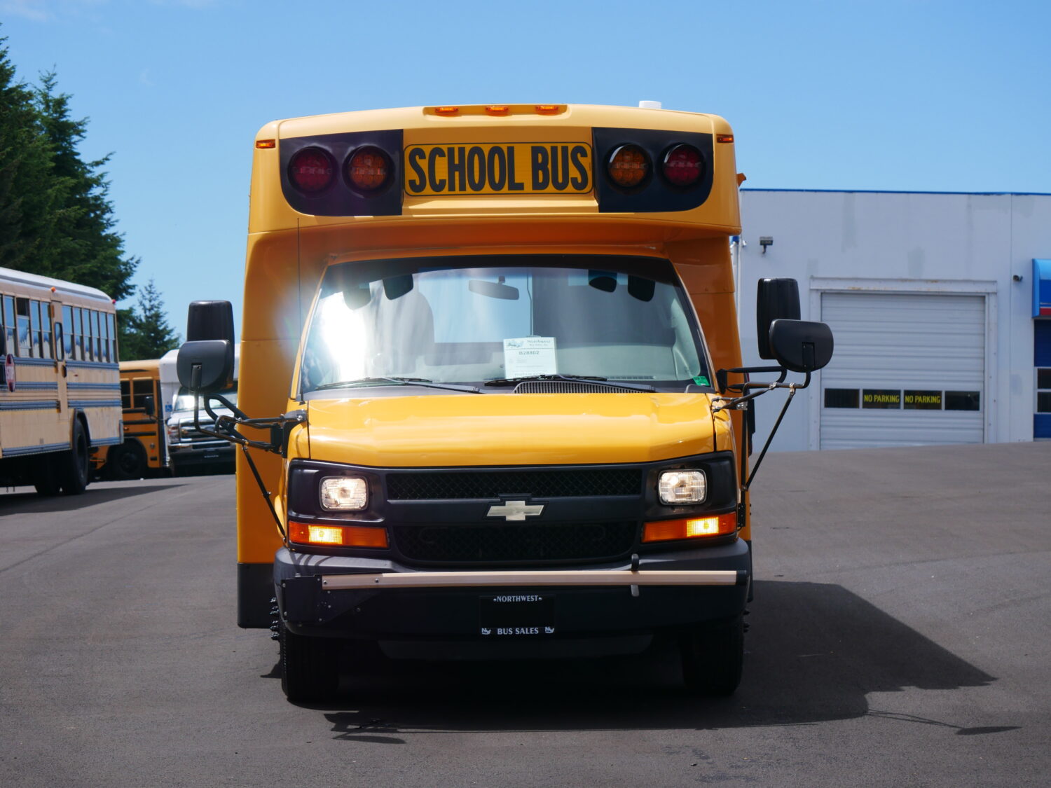 2016 Chevrolet Girardin 12 Passenger + 1 Wheelchair School Bus - B28802 - Image 12