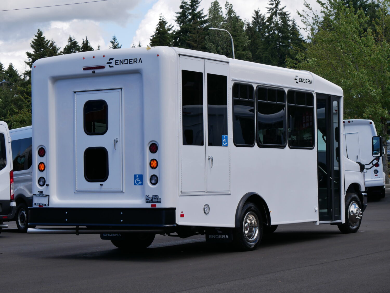 2026 Ford Endera 8 Passenger + 4 Wheelchair ADA Shuttle Bus - S01560 - Image 3