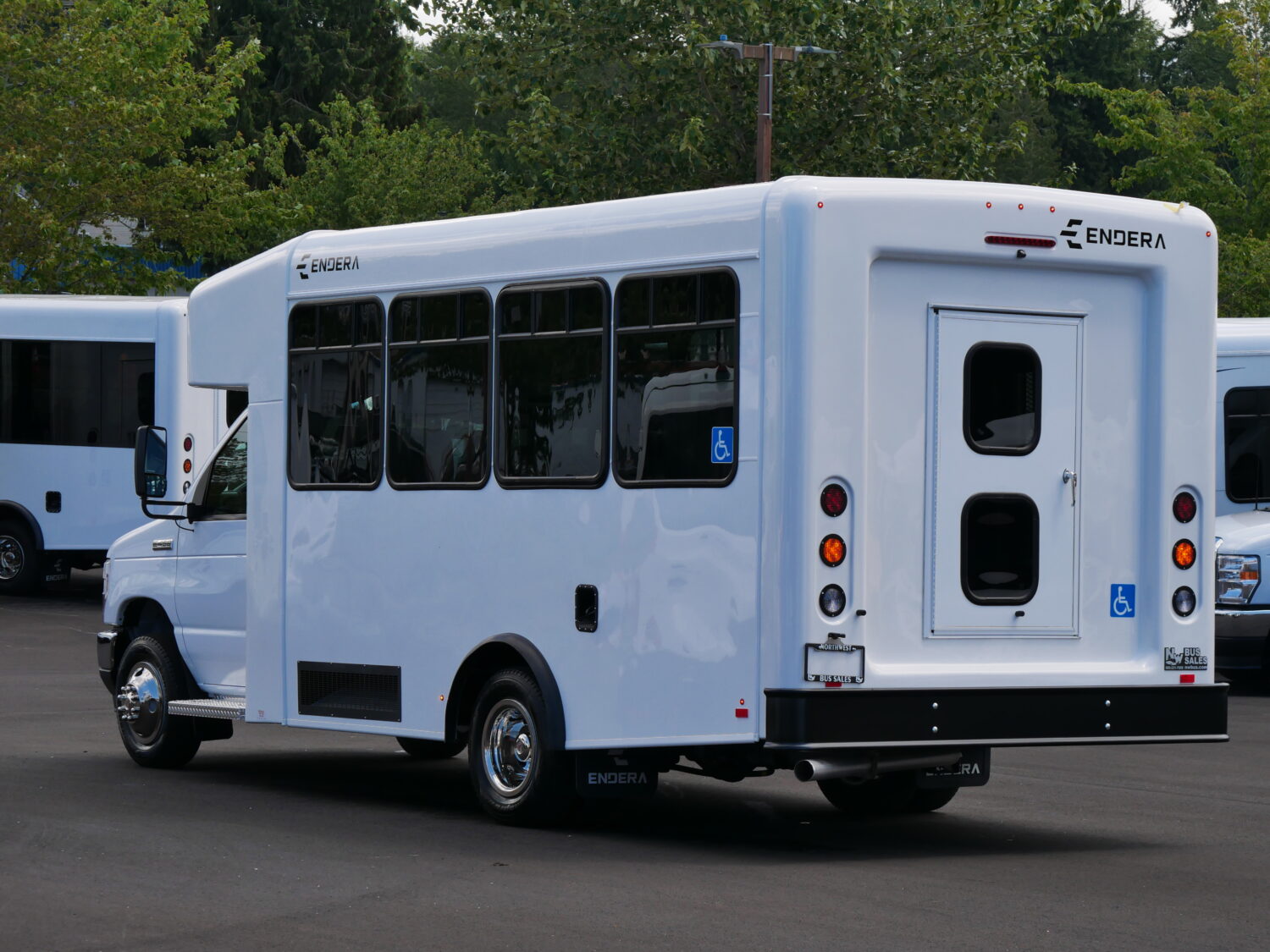 2026 Ford Endera 8 Passenger + 4 Wheelchair ADA Shuttle Bus - S01560 - Image 4