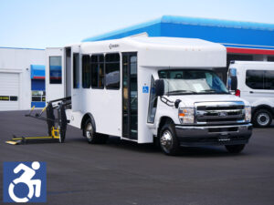 2026 Ford Endera 8 Passenger + 4 Wheelchair ADA Shuttle Bus - S01560