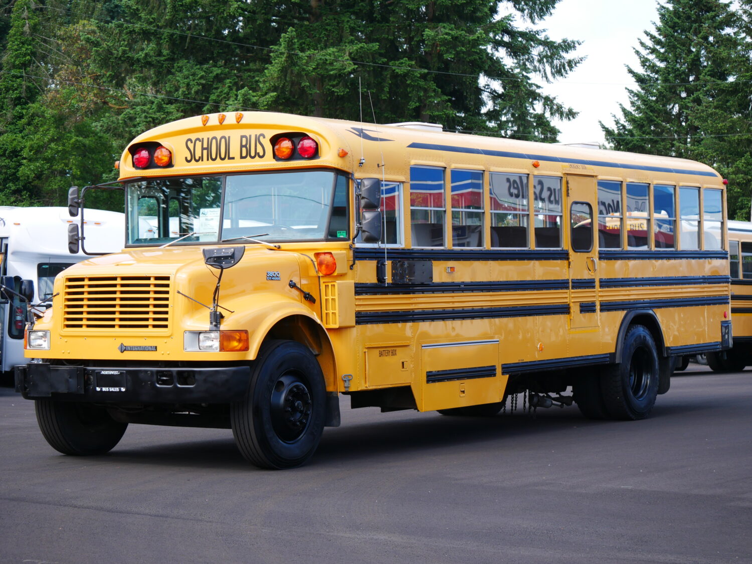 2001 International Blue Bird 53 Passenger School Bus - B68099 - Image 2