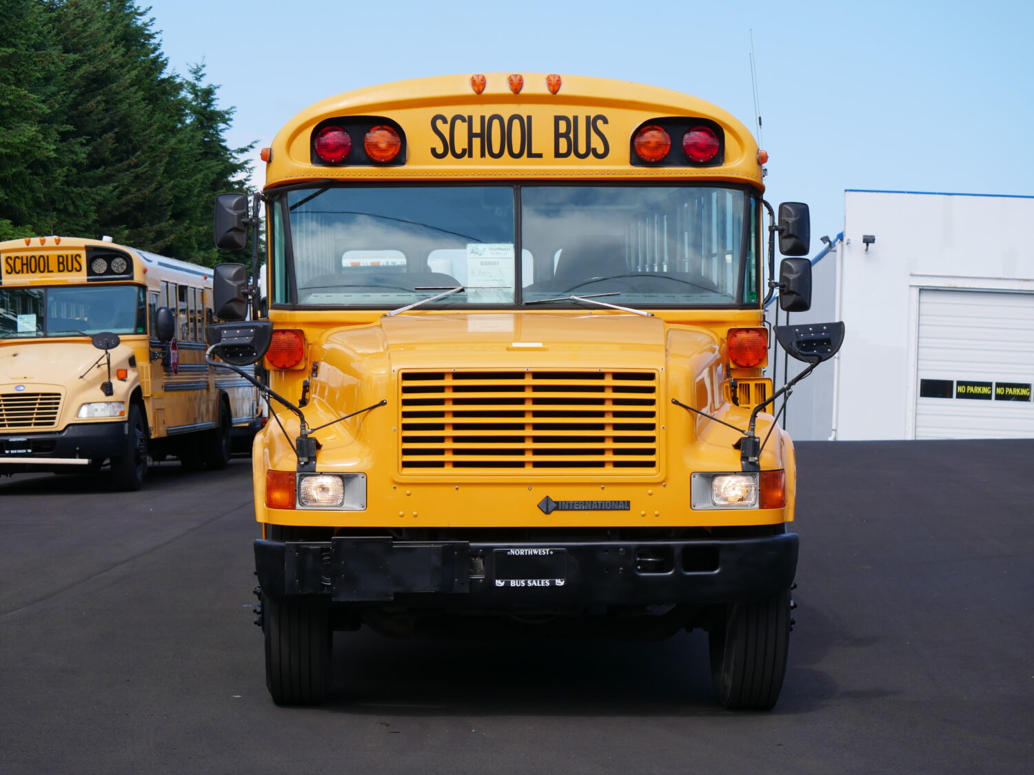 2001 International Blue Bird 53 Passenger School Bus - B68099 - Image 12