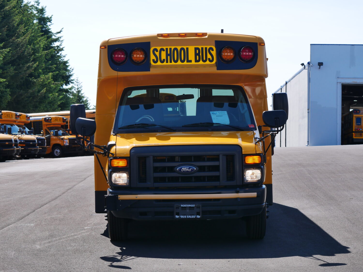 2016 Ford Girardin 18 Passenger Type A School Bus - B05351 - Image 12