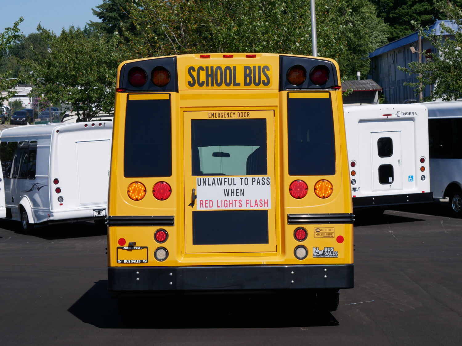 2016 Ford Girardin 18 Passenger Type A School Bus - B05351 - Image 11