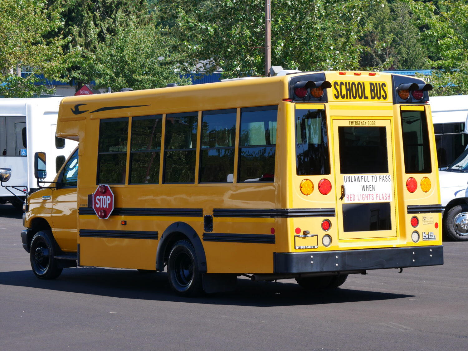 2016 Ford Girardin 18 Passenger Type A School Bus - B05351 - Image 4