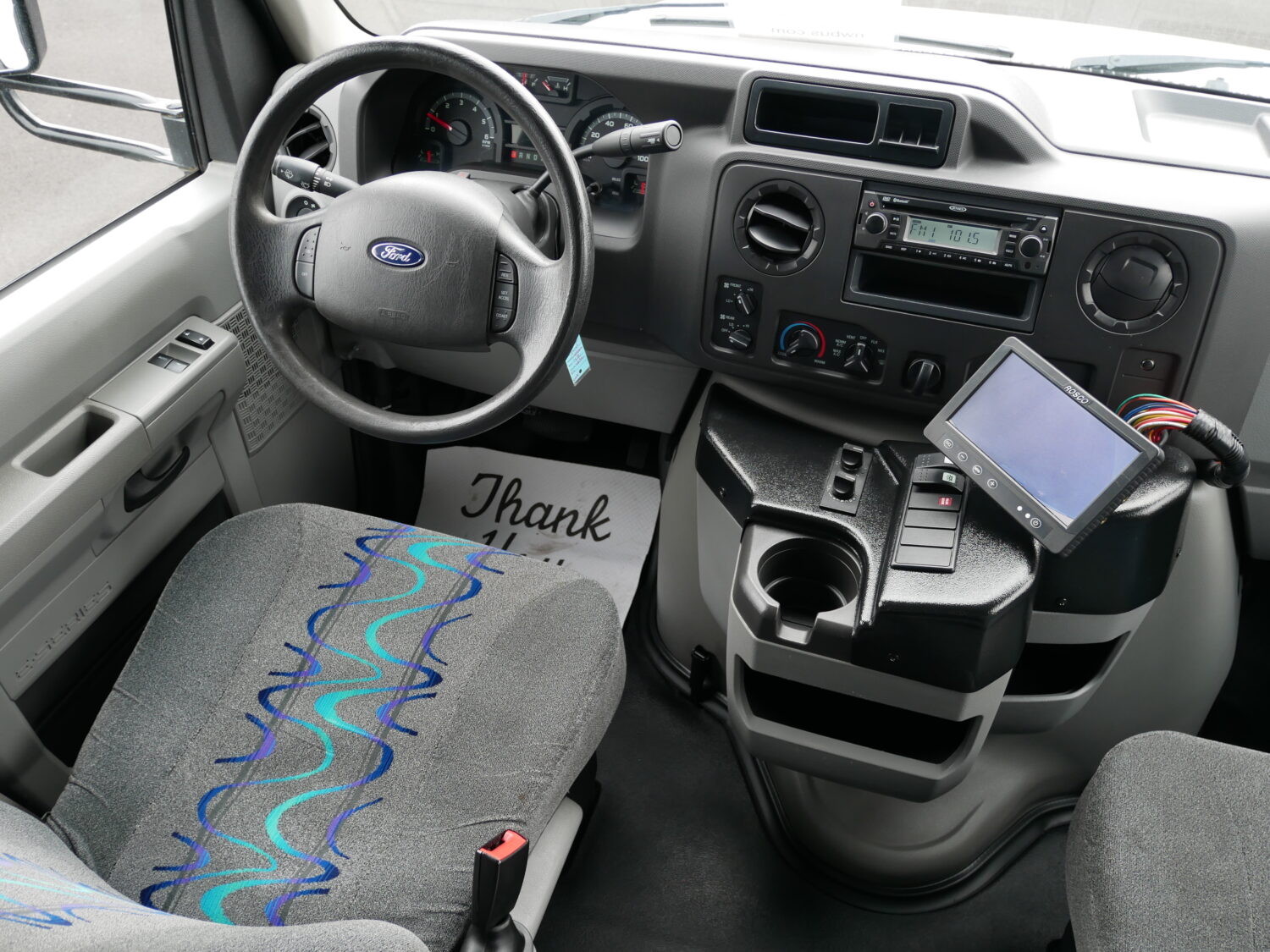 2016 Ford Goshen 14 Passenger with Rear Luggage Shuttle Bus - S33286 - Image 5