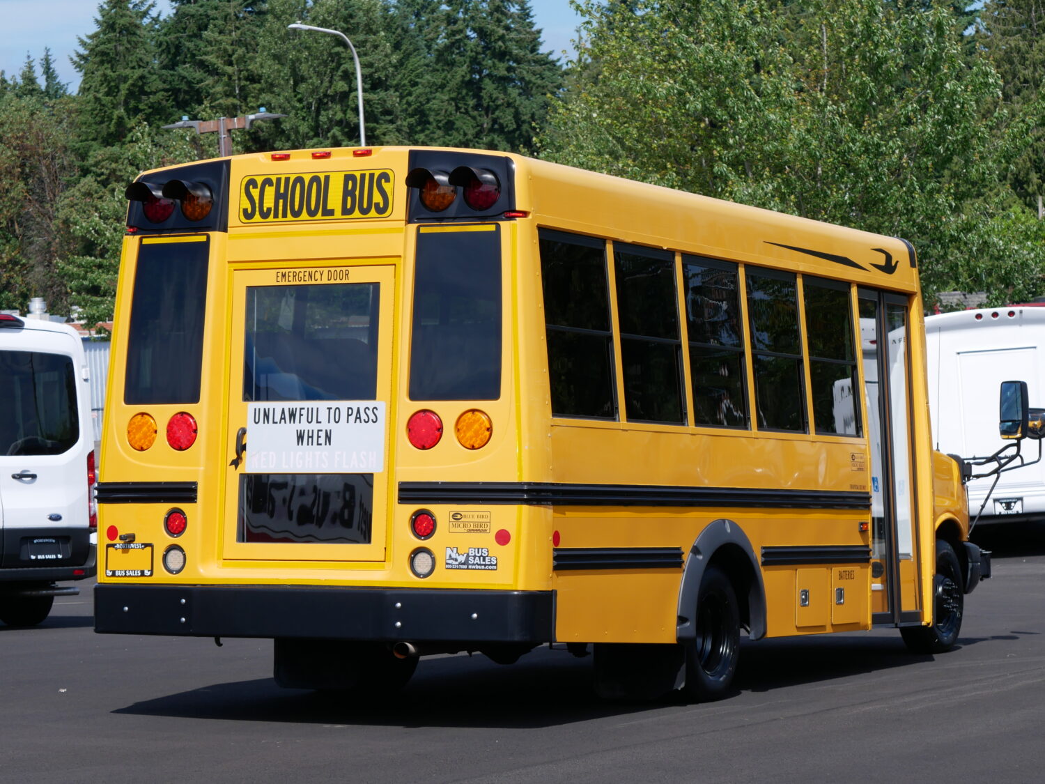 2016 Chevrolet Girardin 20 Passenger Type A School Bus - B28723 - Image 3