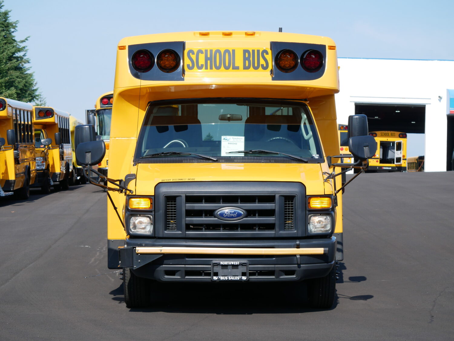 2016 Ford Girardin 18 Passenger Type A School Bus - B05342 - Image 12