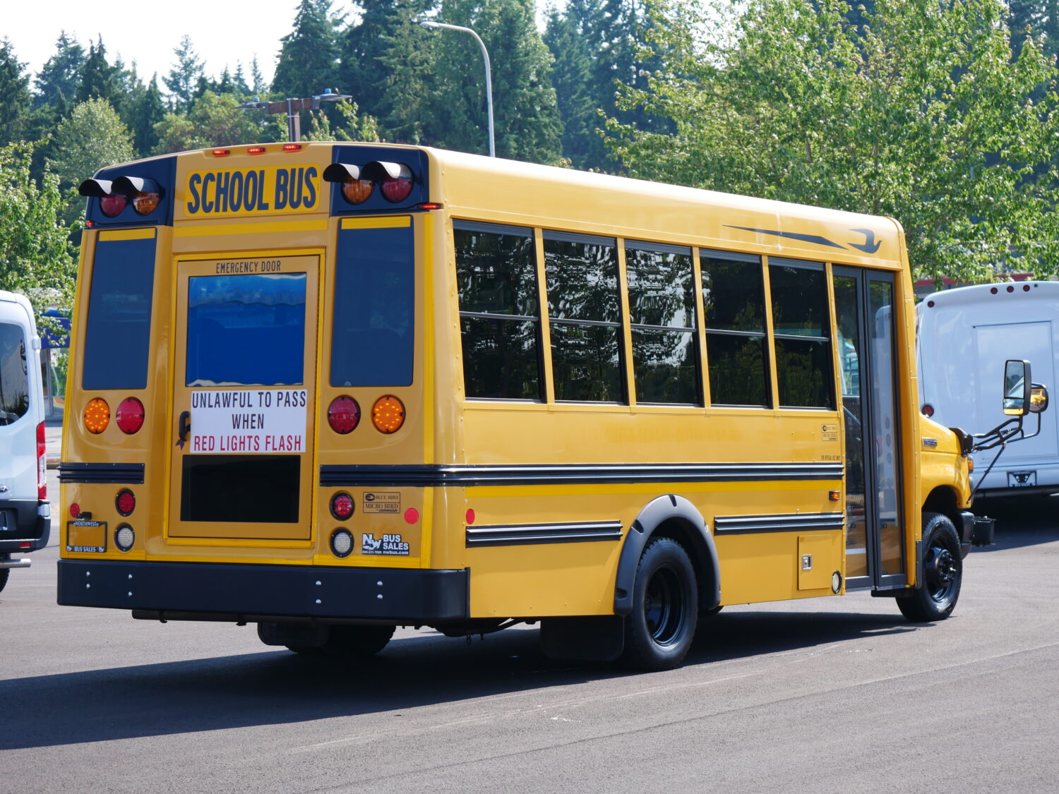 2016 Ford Girardin 18 Passenger Type A School Bus - B05342 - Image 3