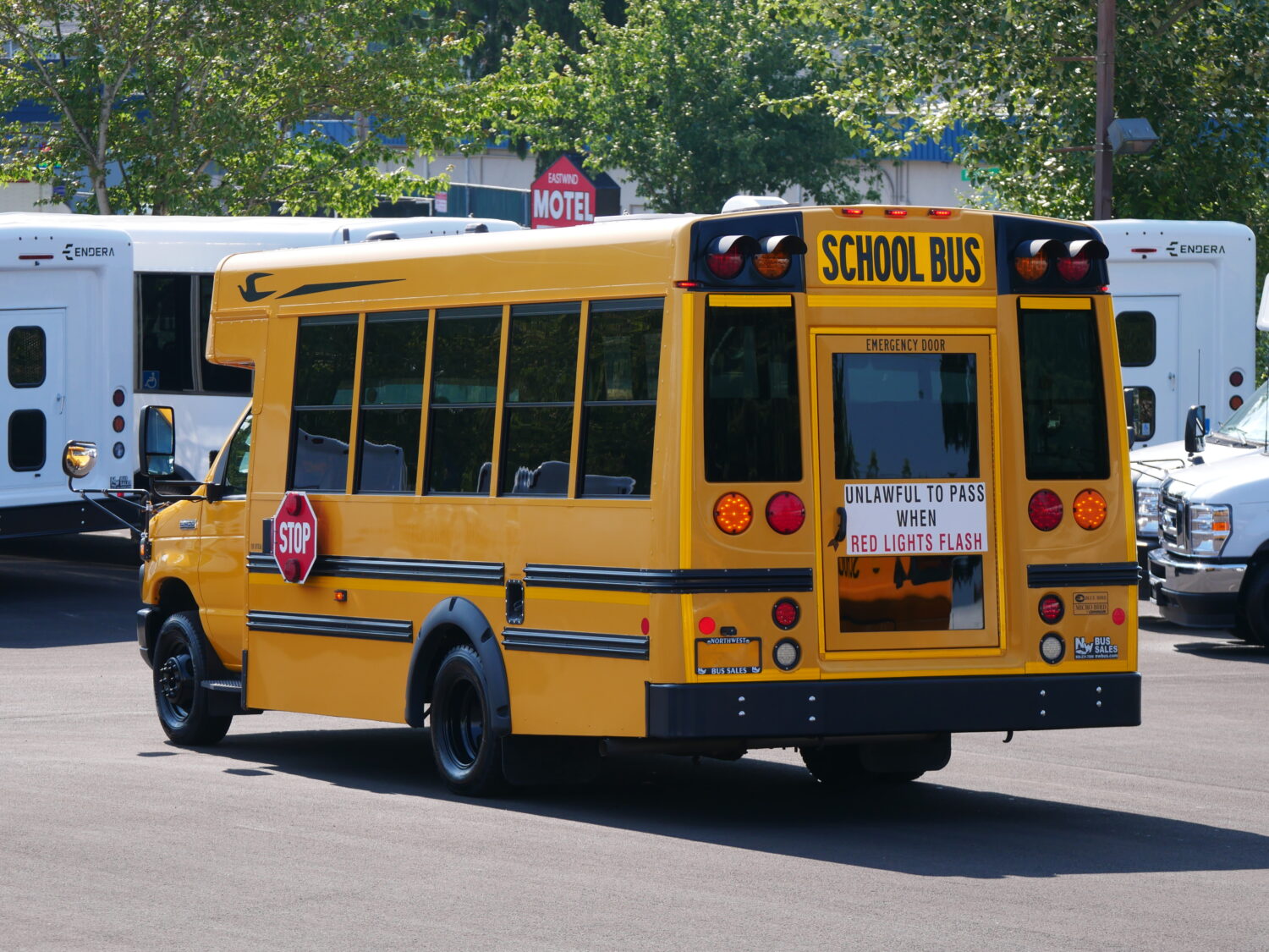 2016 Ford Girardin 18 Passenger Type A School Bus - B05342 - Image 4