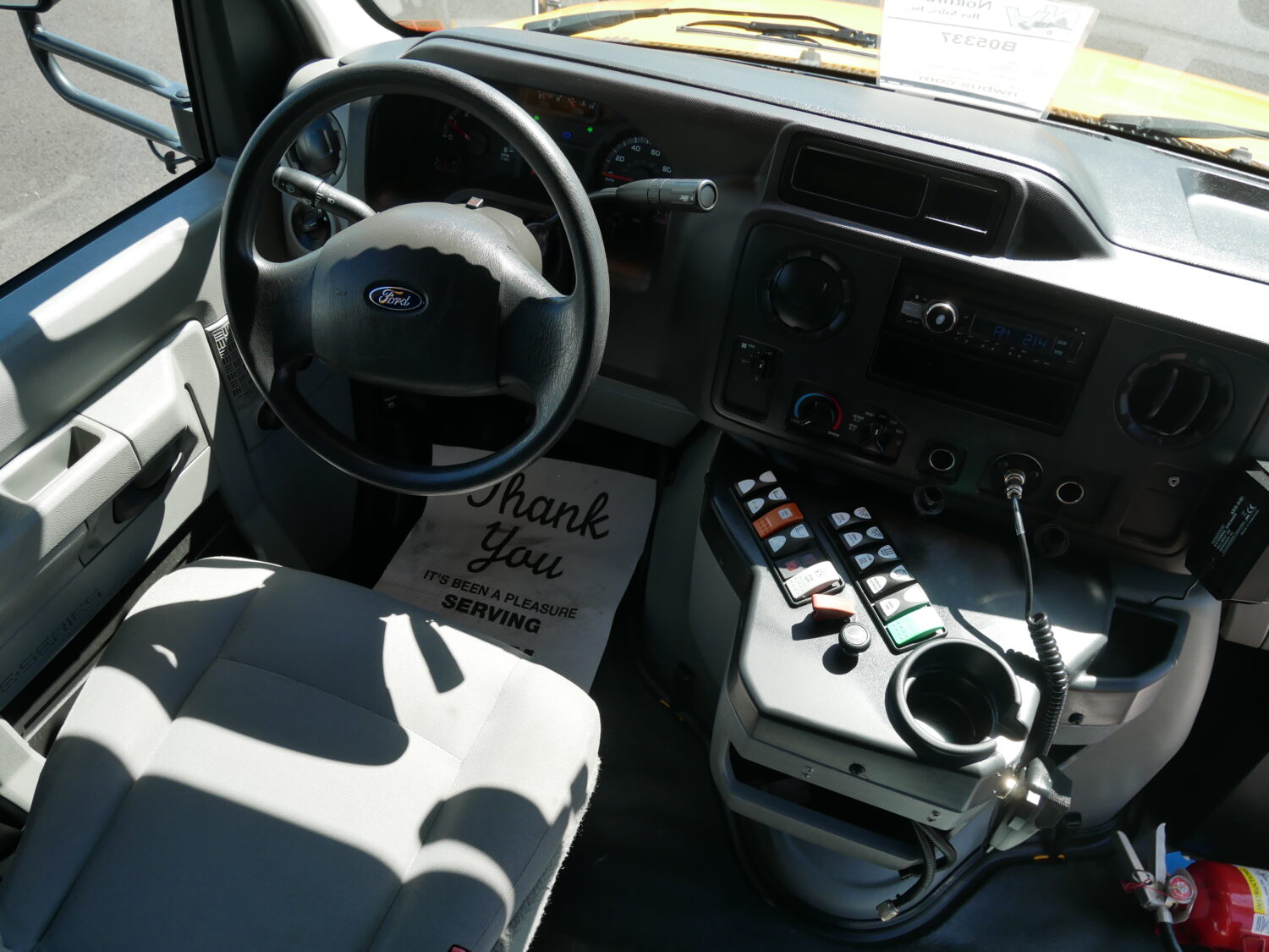 2016 Ford Girardin 18 Passenger Type A School Bus - B05337 - Image 5