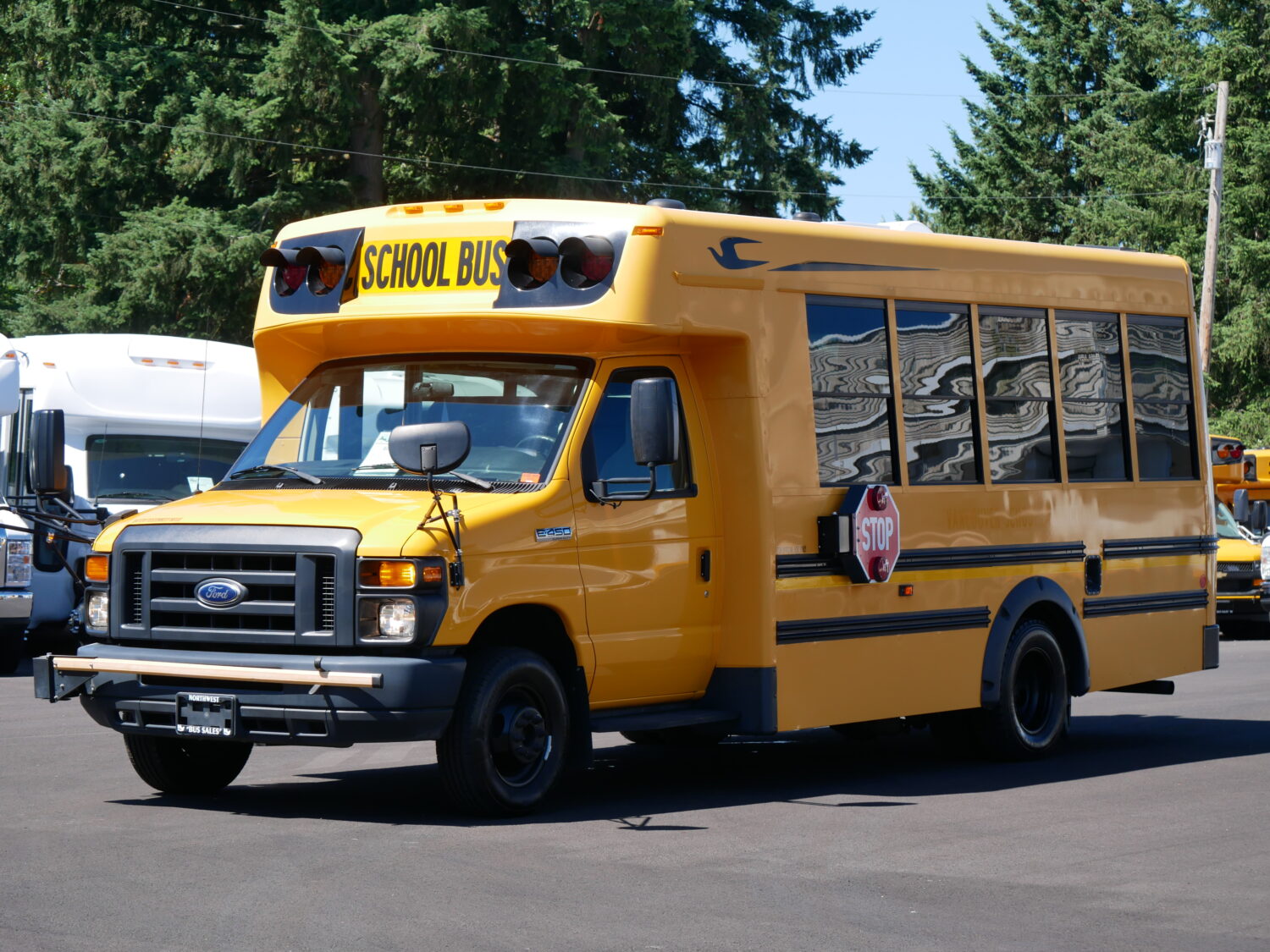 2016 Ford Girardin 18 Passenger Type A School Bus - B05337 - Image 2